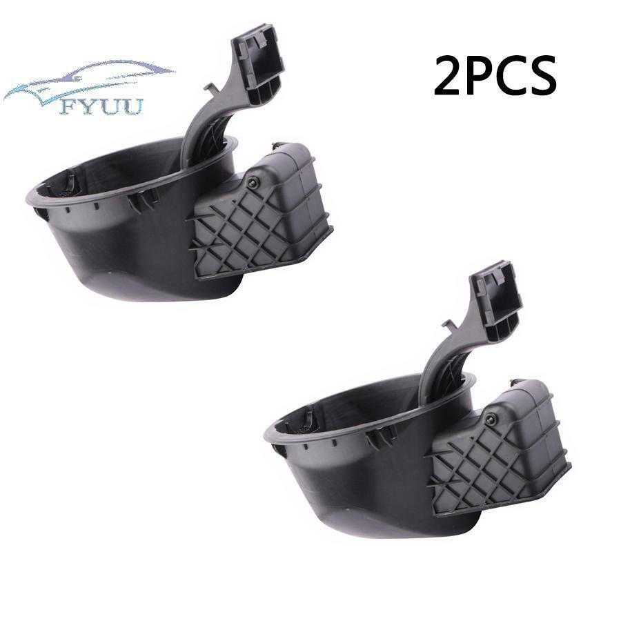 For Ford F-150 2X New Fuel Filler Gas Cap Door Lid Housing Fit Impact Durable