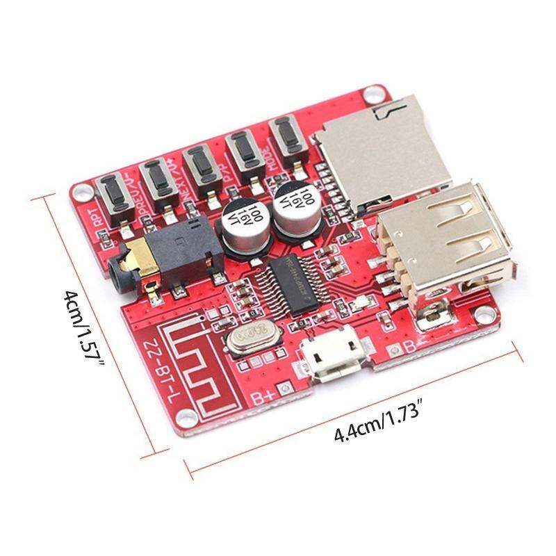 MP3 Decoder Board Module Lossless Car Speaker Amplifier Modified Bt 4.1 Stereo