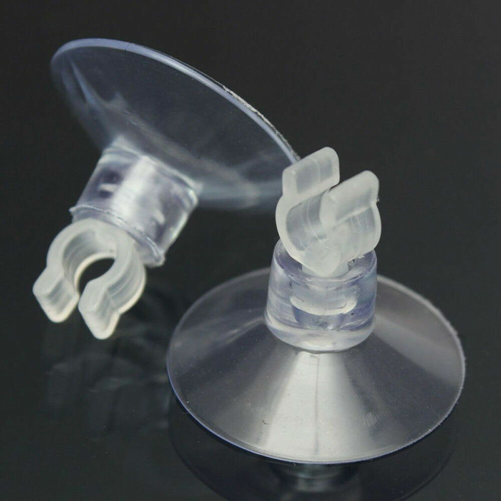 10pcs Aquarium Fish Tank Suction Cup Sucker Holders Fr Air Line Tube Hose Pump