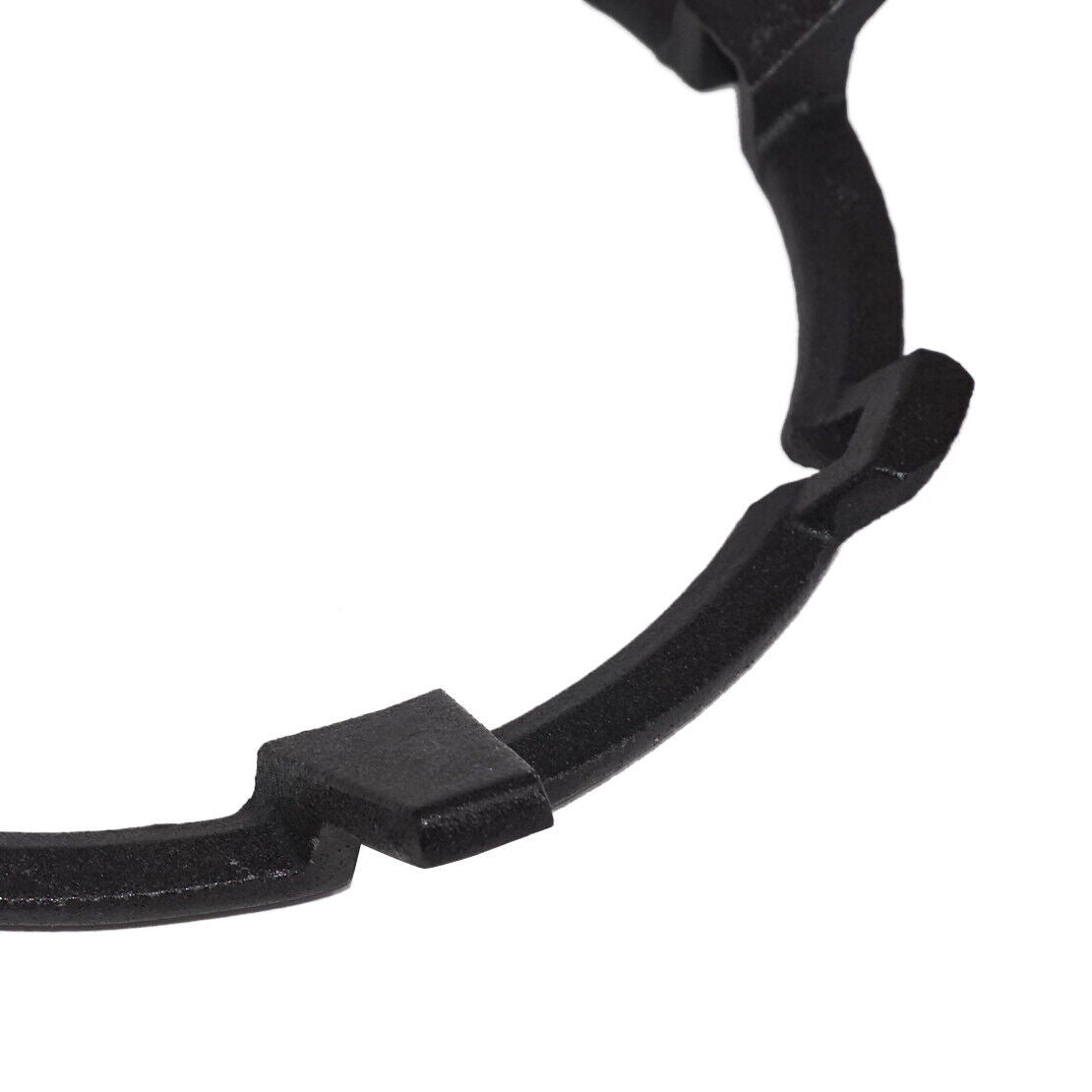 Universal Cast Iron Wok Pan Support Rack Stand For Burners Gas Cookers Black