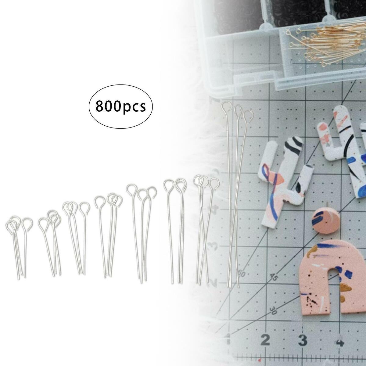 of 800  Eye  Accessories Kit  Jewelry Making Sturdy