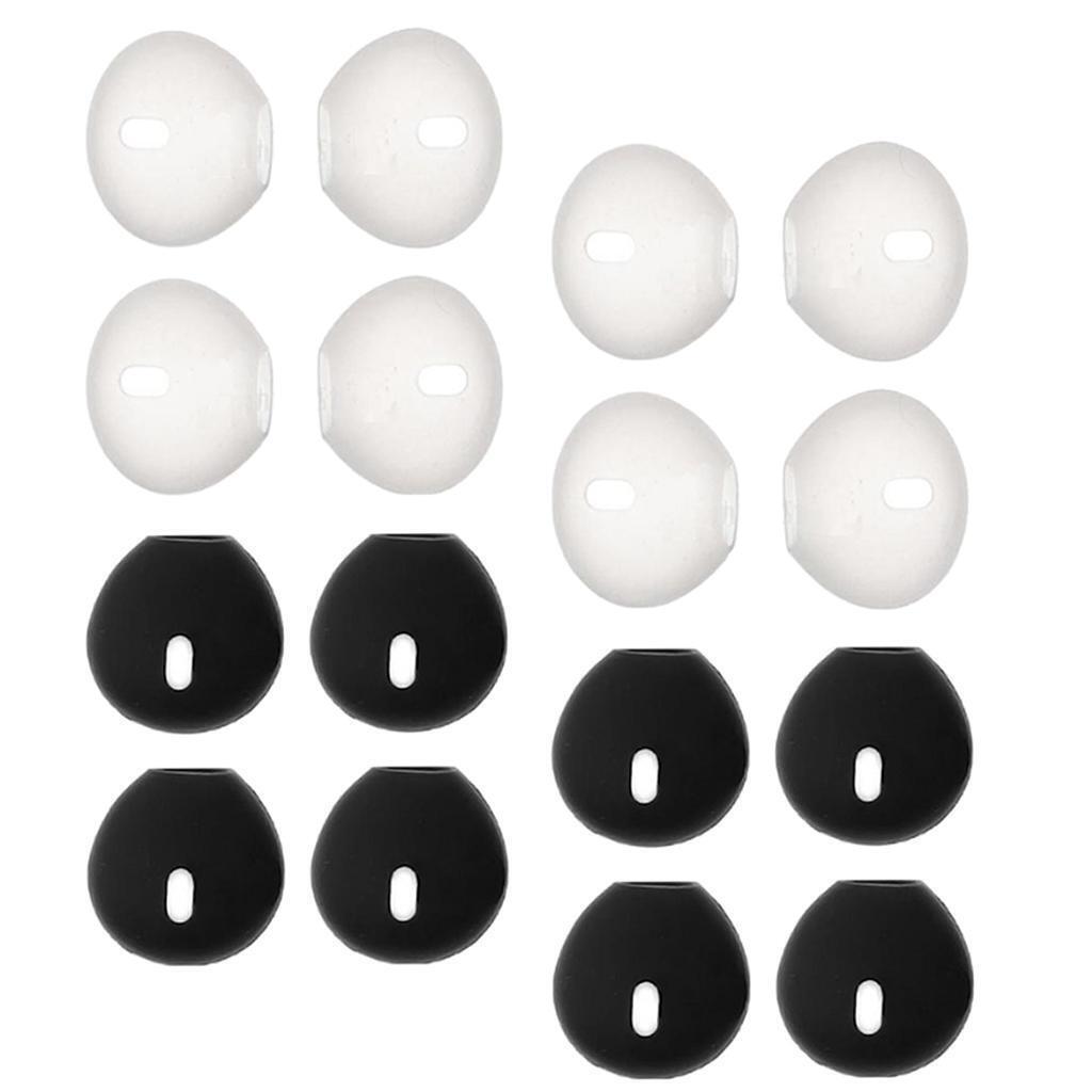 8 Pairs Anti-Slip Silicone Earcap Noise Cancelling for   6S/5S/7/8/X/XS