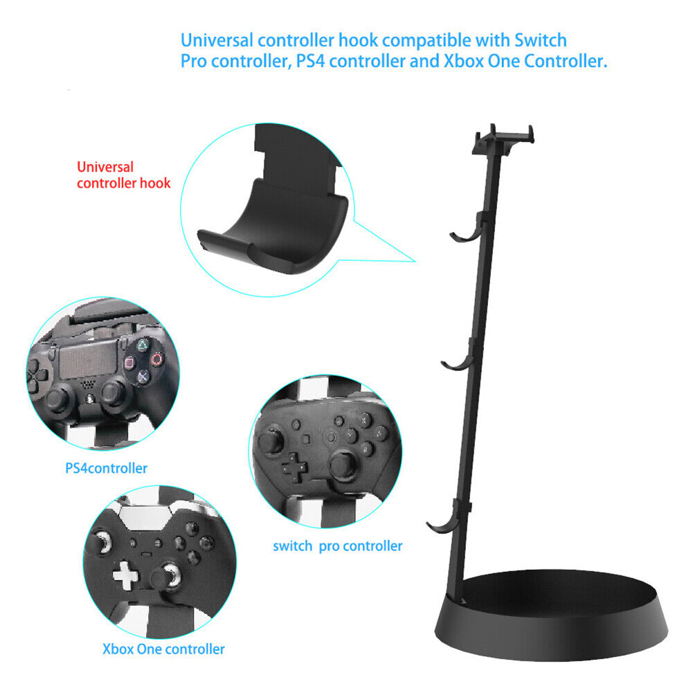 Universal Controller Stand for Nintend Switch Pro Ring Con Headphone Holder