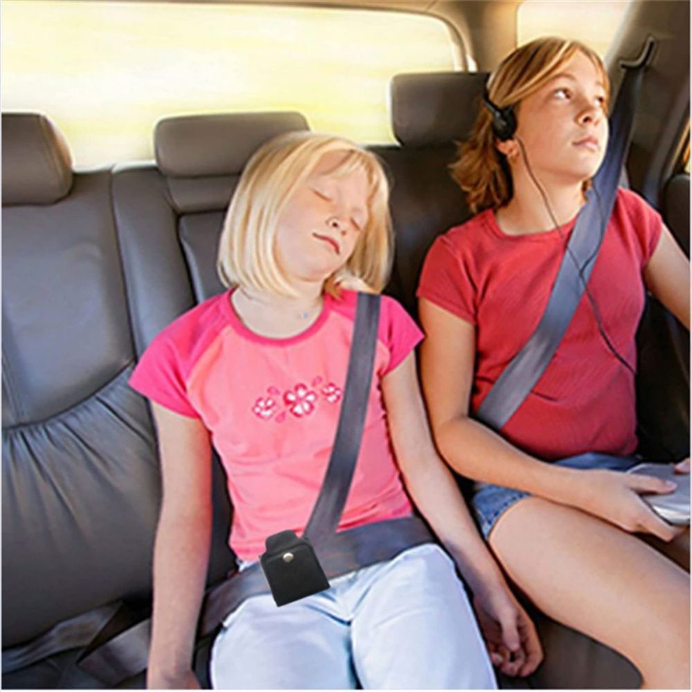 Safety Protector Positioner Clip Shoulder Neck Strap Seatbelt Adjuster