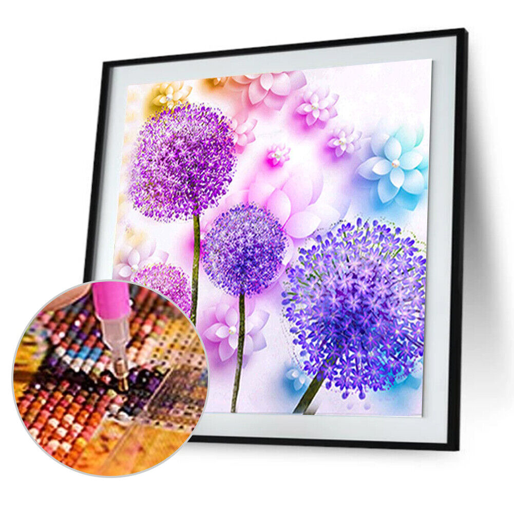 Dandelion 5D Full Diamond Painting Embroidery DIY Cross Stitch Home Decor