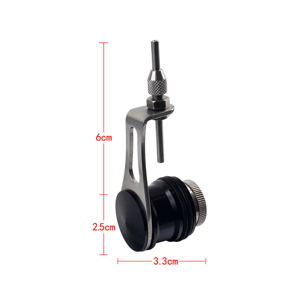 GT Bobbin Knotter Fast Knot Winder PE Line Fishing Tool Knotting (Black)
