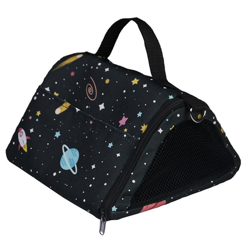 Hamster Carrier Adjustable Strap Portable Handle Small Pets Travel Bag Pouch