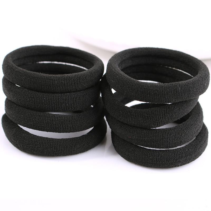 20Pcs Elastic Hair Ties Ponytail Holders Bulk Hair Ties No Metal Gentle Elastic