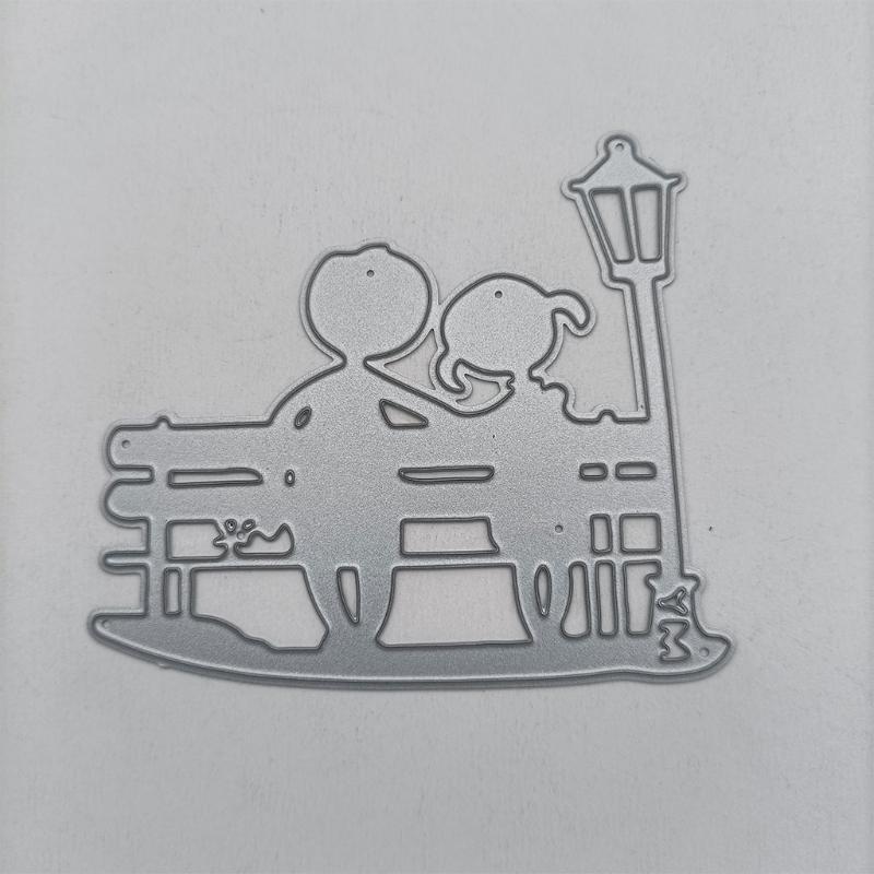 Boy Girl Metal Cutting Dies Stencil DIY Scrapbooking Album Paper Card Template