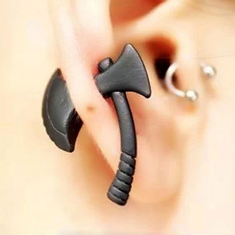 Black Stud Earring for Christmas,Halloween,Hannukah,Mothers Day,Valentines Day