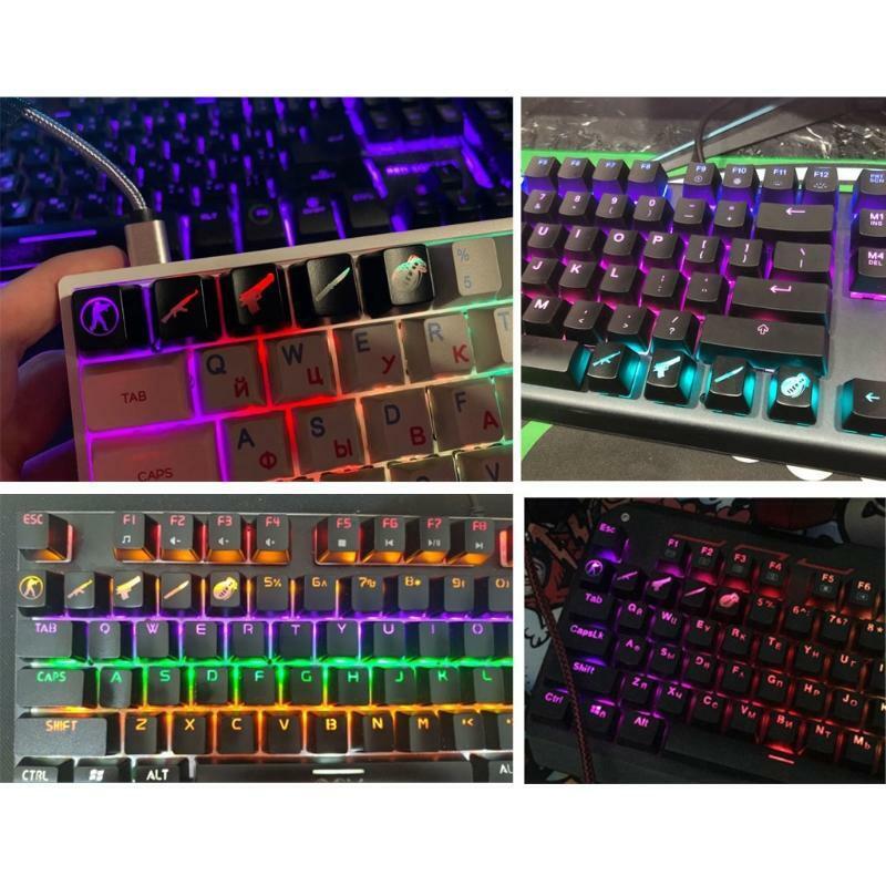 Backlit OEM R4 Profile Keycaps Mechanical Keyboard Keycaps for Cherry MX Keycap