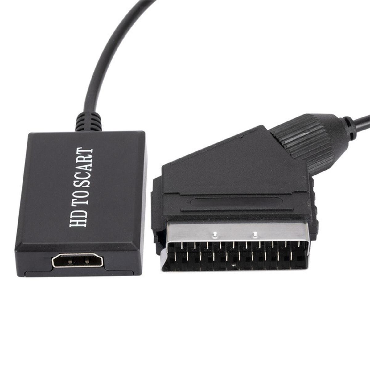 to  Converter 1080P for DVD  Sky Crt TVs W/ USB  Cable
