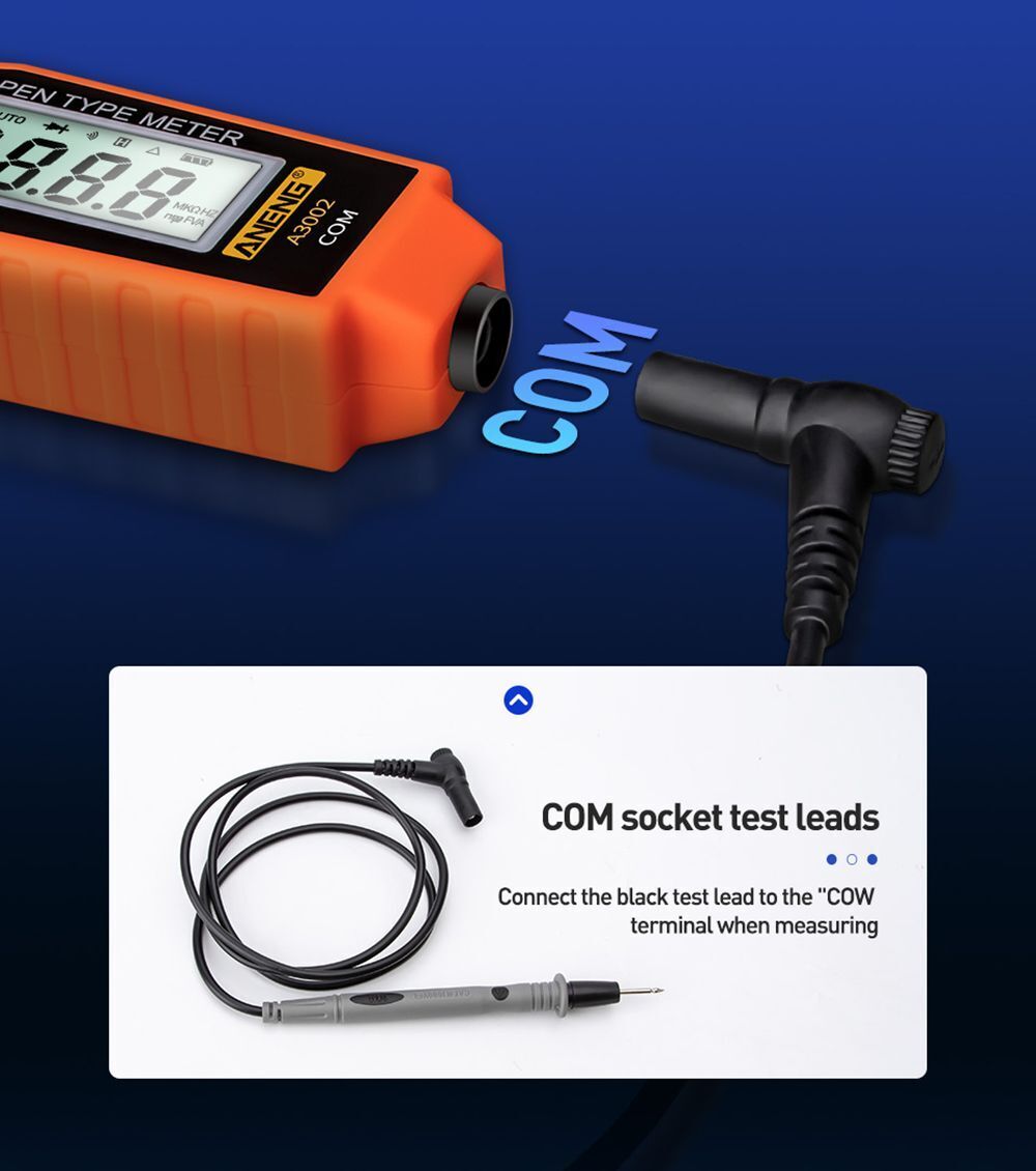 Tester True RMS Digital Profesional Meter Pen Type Digital Smart Multimeter