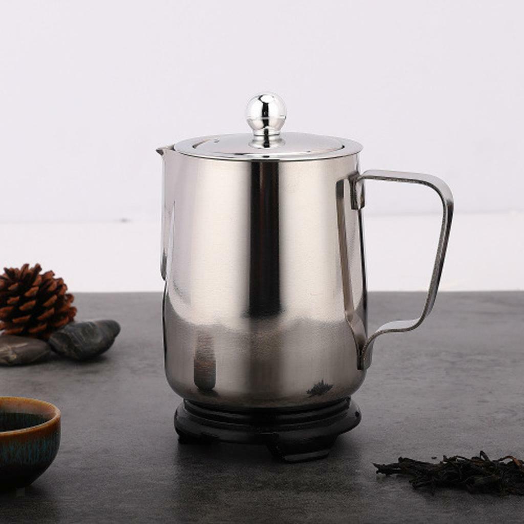 Stainless Steel Teapot with Infuser Loose  Kettle Teakettle for Stovetop