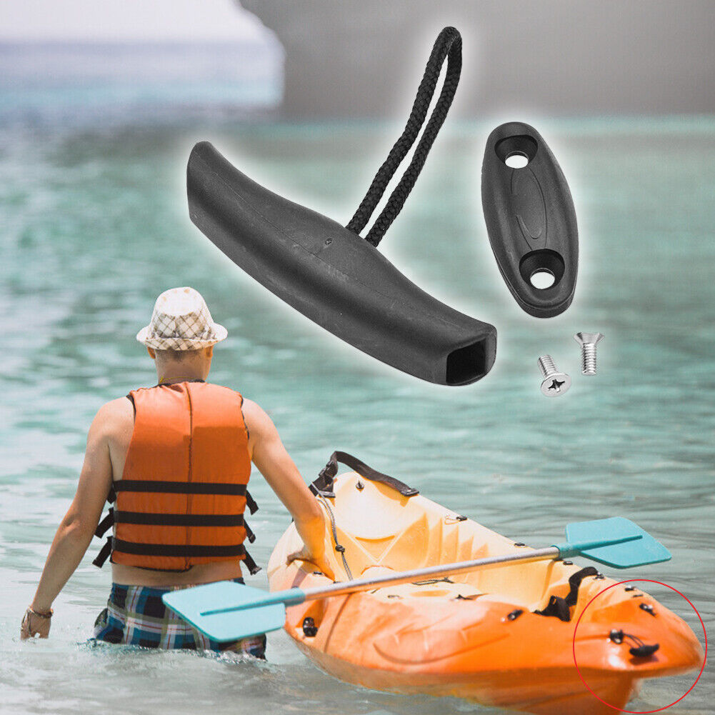 Universal Marine Canoe Kayak T Handle Nylon Dinghy Carry Handle w/ Screws