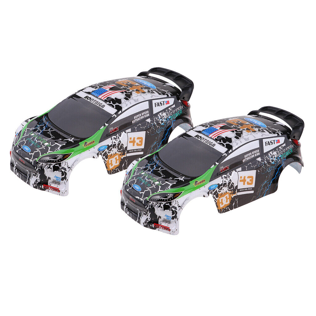 2pcs RC Body Shell Bodywork Replacement for  K989   Car Part