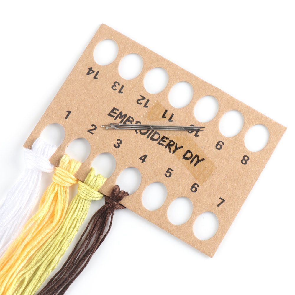 Decoration Embroidery Kit Cross Stitch Cloth Threads Tools DIY Starter Suits