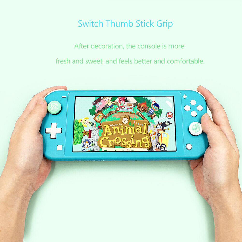 4pcs Silicone Thumb Grips Analog Stick Covers for Nintendo Switch / Lite