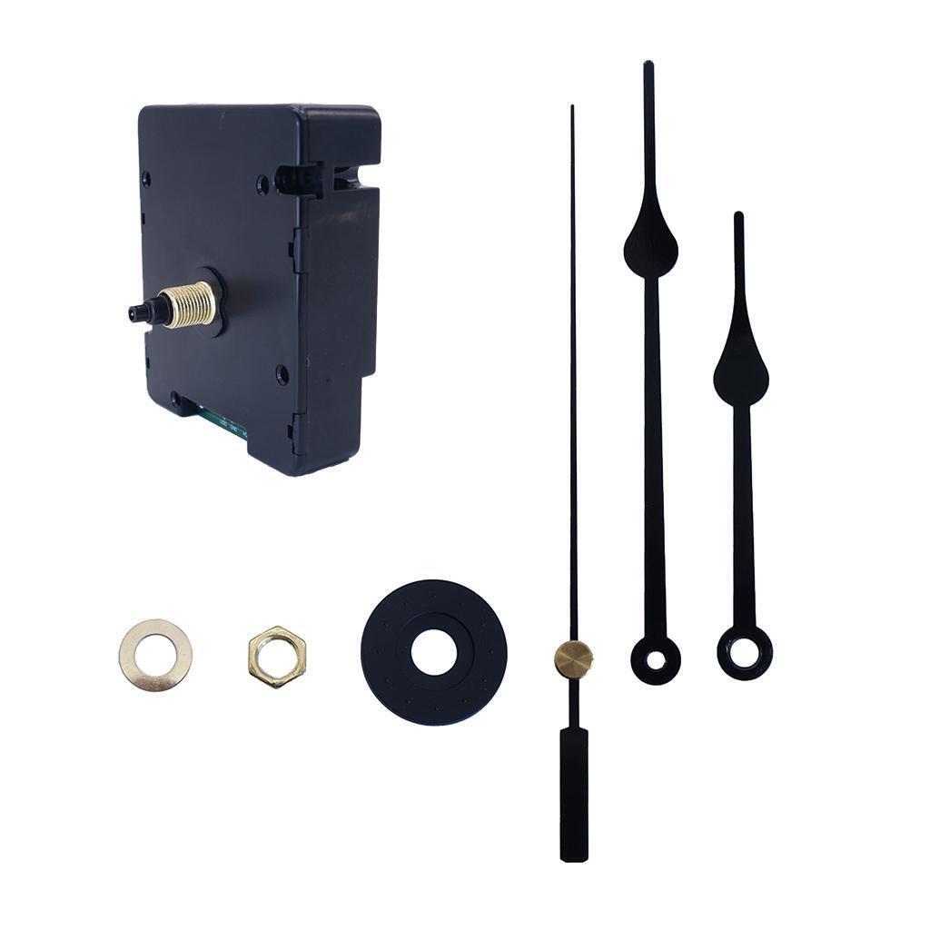 Radio Spindle Quartz Battery Wall Clock Movements Mechanism Diy Repair Set