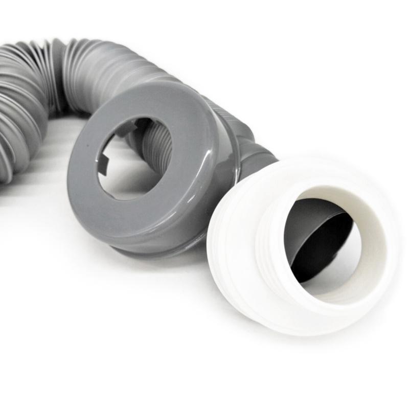 Flexible Sink Drain Pipe with Adapter Expandable Tubular Drain Tubing Pipe