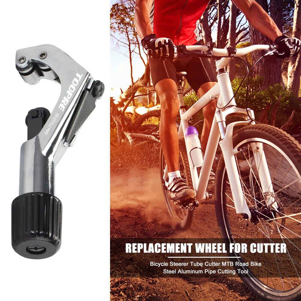 Bicycle Steerer Tube Cutter MTB Road Bike Steel Aluminum Pipe Cutting Tool
