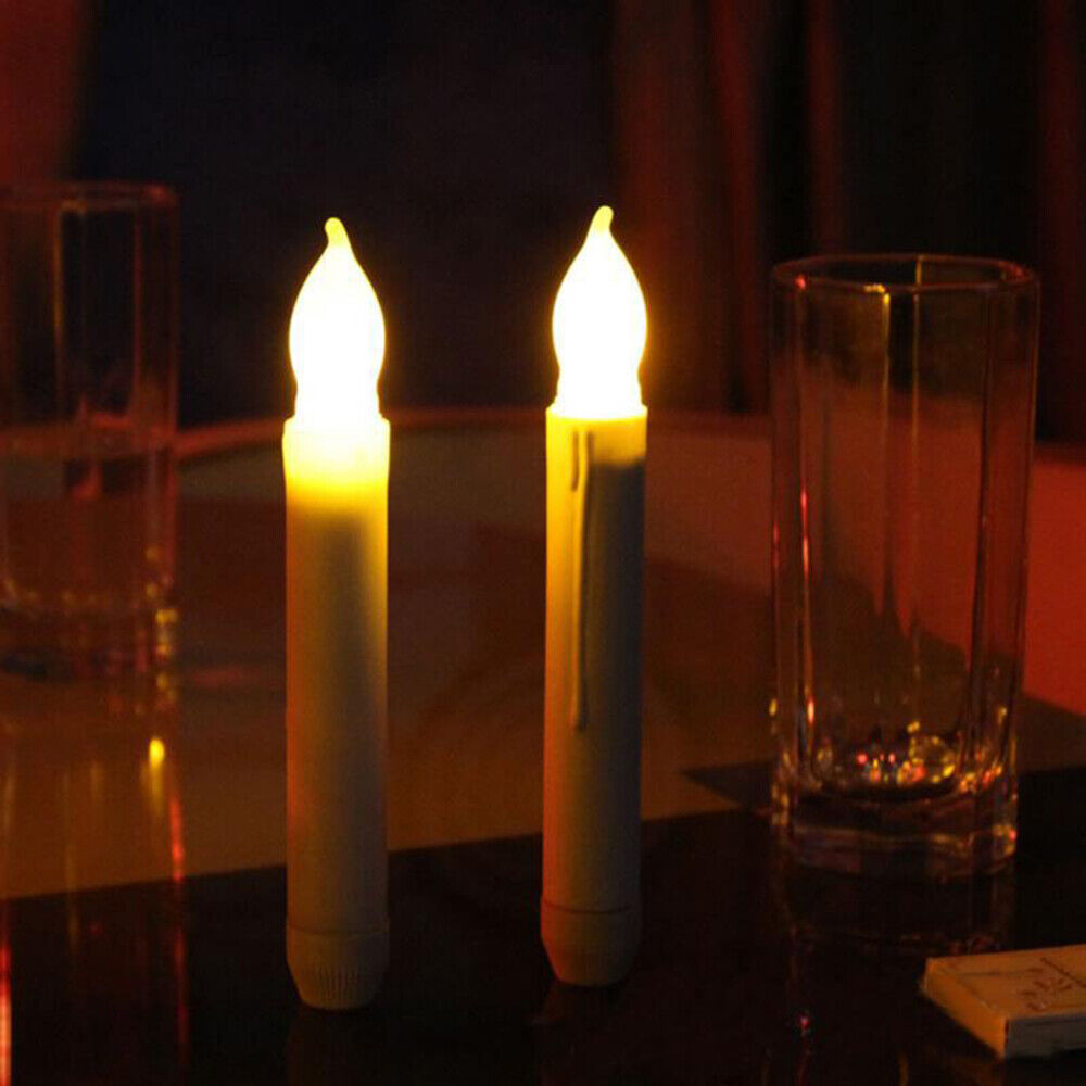 Home Wedding Battery Operated Flameless LED Lights Candle Lamp Candle Light
