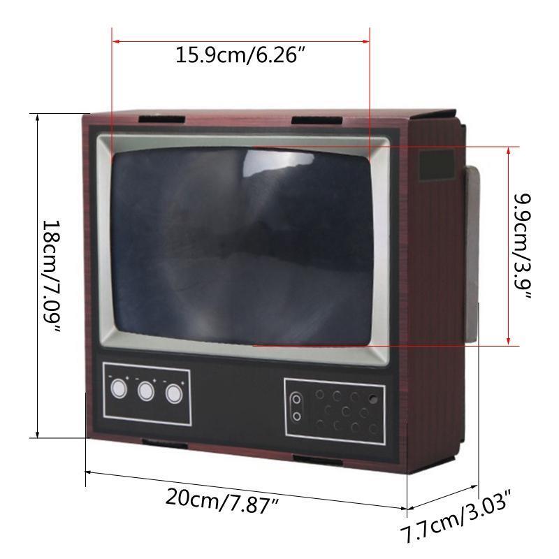 Screen Magnifier for Video TV Show Enlarged Expander Phone Holder Stand Accs