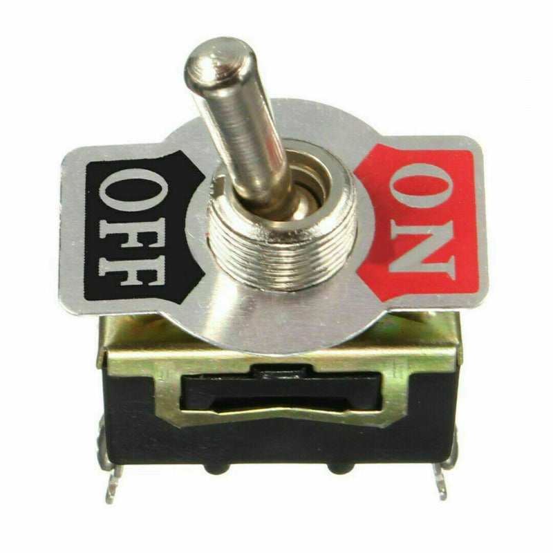 Toggle Switches  Heavy Duty 15A 250V Momentary SPST (On)-Off-(On) w/Waterproof B
