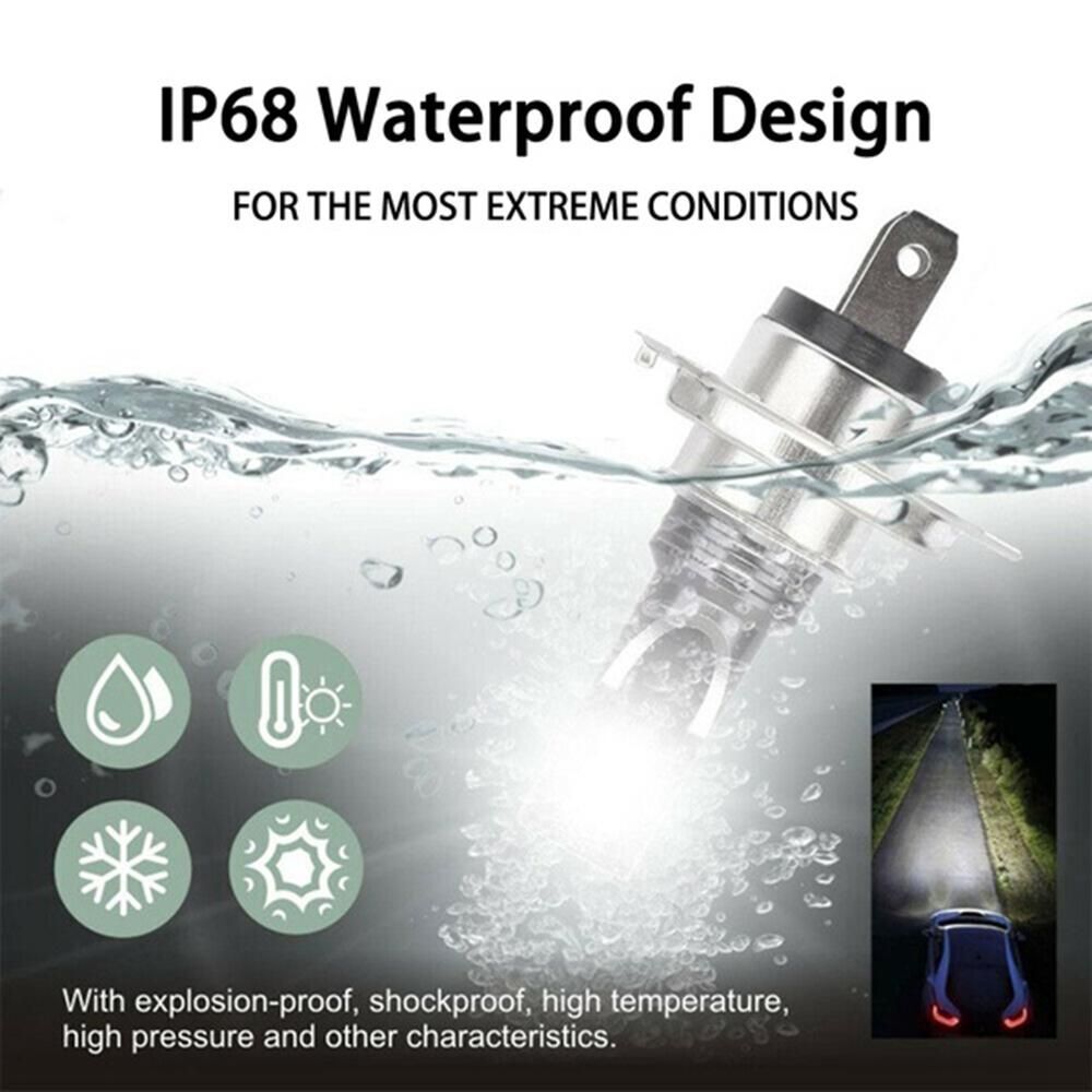 CSP 110W IP68 Car LED Light Globes Beam Fog Bulbs Headlight Conversion