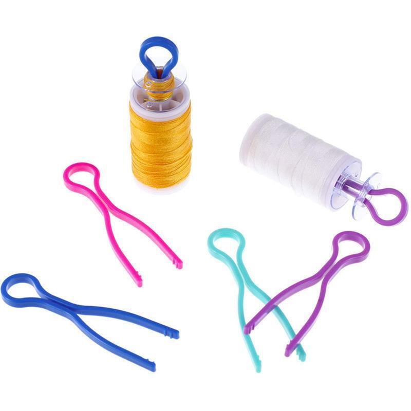 Sewing Tool Clips Set Bobbin Holders Bobbin Holder Clamps Kit Thread Spool