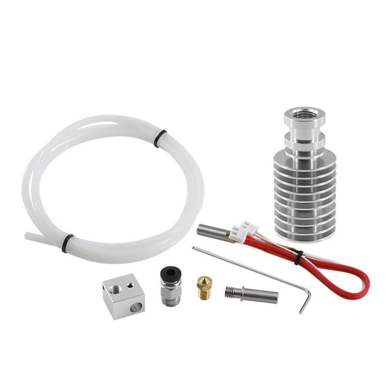 For Anycubic I3 Hotend All Metal Heatbreak Extruder Aluminum & Stainless Steel