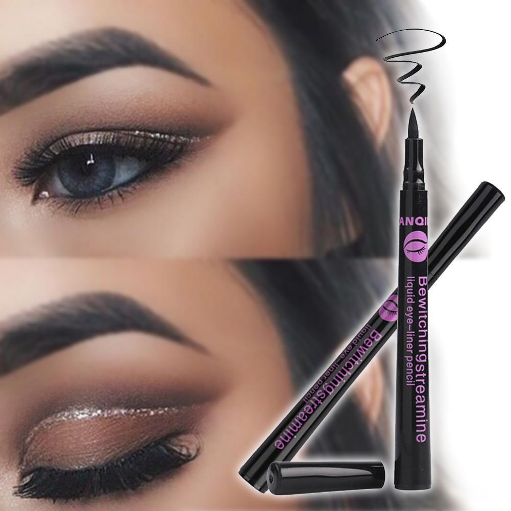 YANQINA Black Waterproof Liquid Eyeliner Waterproo Makeup Tool (Authorized)