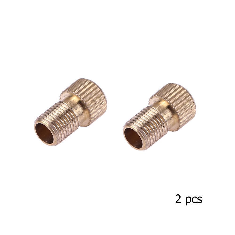 2pcs Bicycle Bike Tire Valve Adapter Convert Presta Cycling Pump Accessory