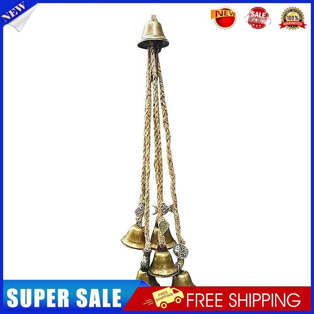 6pcs Blessing Bell Evil Spirit Witch Wind Chime Charm Witchcraft Home Decor