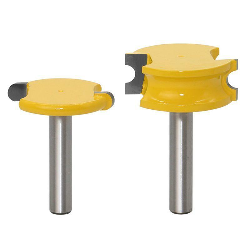 2Pcs/Set 8MM Shank Canoe Flute and Bead Router Bit Set Woodworking Tungsten Wood