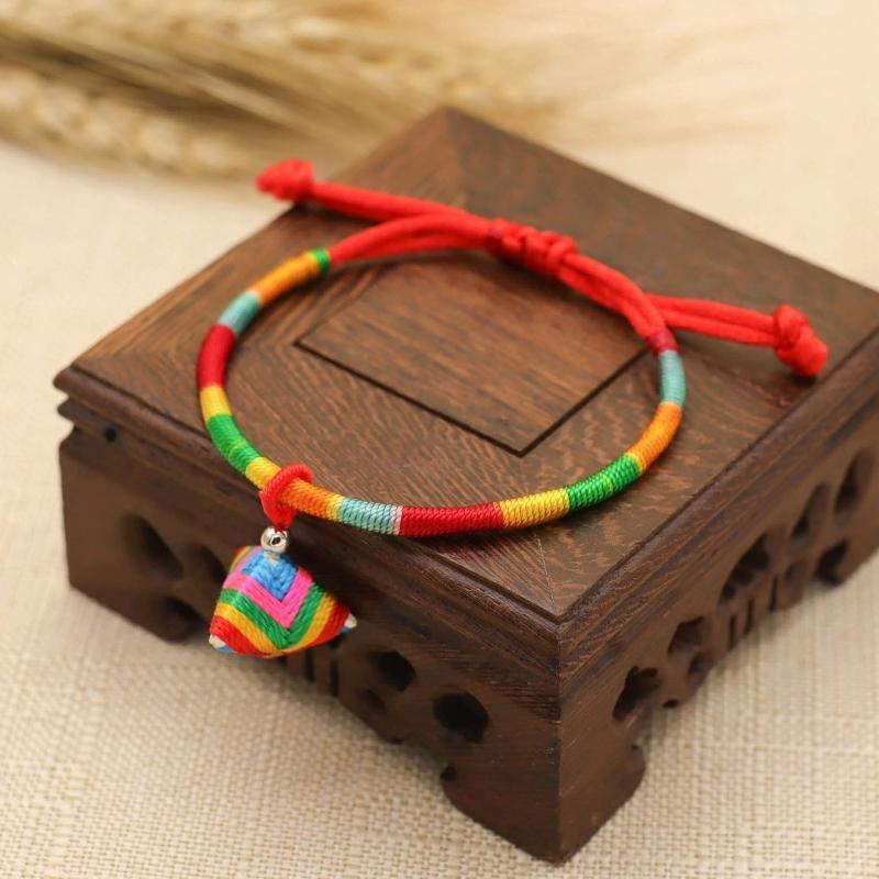 Colorful Rope Bracelet Zongzi Bracelet Lucky Jewelry Friendship Bracelet