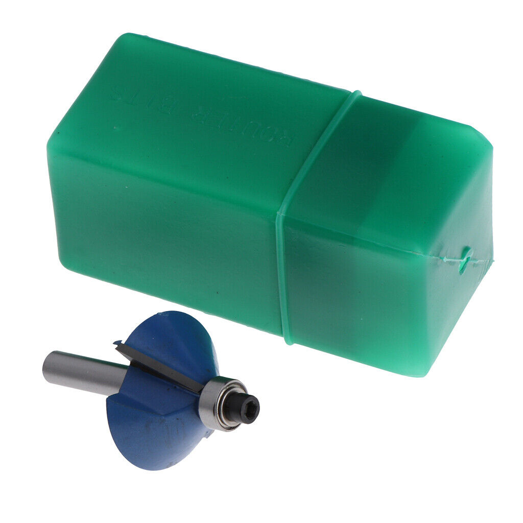 Chamfer  Carpentry Forming Router Bit 1/4" Cutter Tools