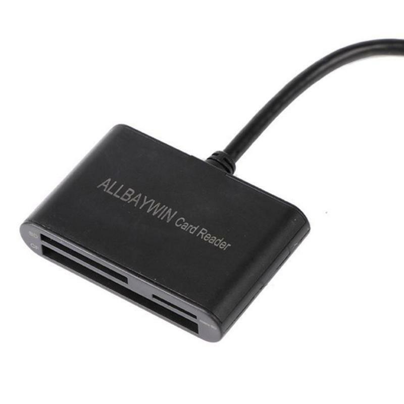 USB 3.0 Memory Card Reader Compact Flash Card Adapter for SD / Micro-SD/ CF Card