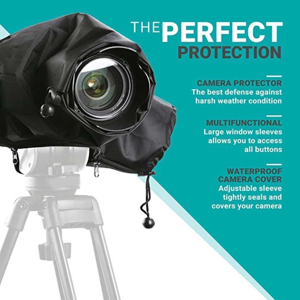 Telephoto Cover Camera Waterproof Cover Camera Raincoat Camera Rain Cover