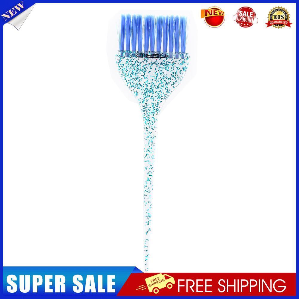 Dye Hair Brush Easy Clean Portable Salon Hair Tinting Color Brush (Blue)