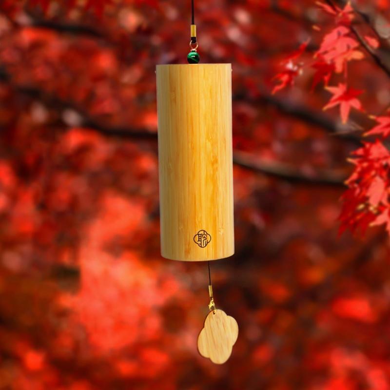 Trendy Meditation Chord Wind Chimes Bamboo Chakra Chimes Gift for Colleagues