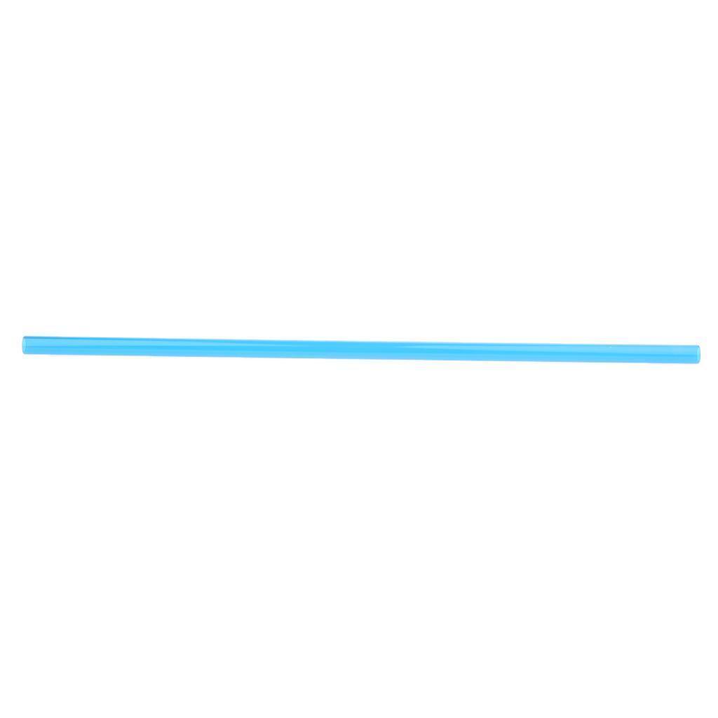 Rigid Acrylic Tube, 10 / 14mm, 3 / 8inch ID, 5 / 8inch OD, 500mm, Blue