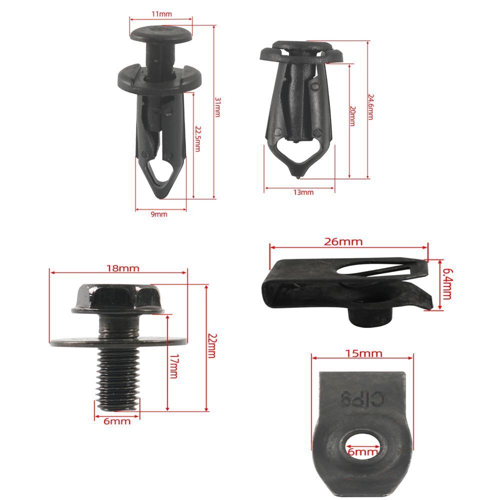 Fastener door trim clamp Car Fastener Clips Trim Panel Retainer For Infiniti