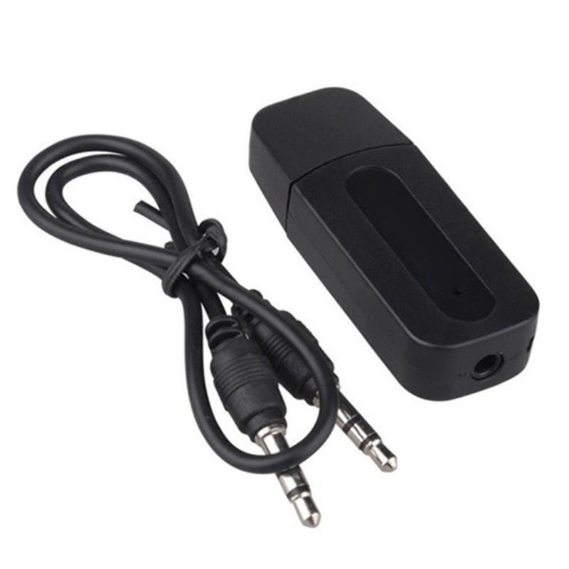 Bluetooth-compatible Adapter AUX Audio -Stereo Music Car Receiver Noise Cancell
