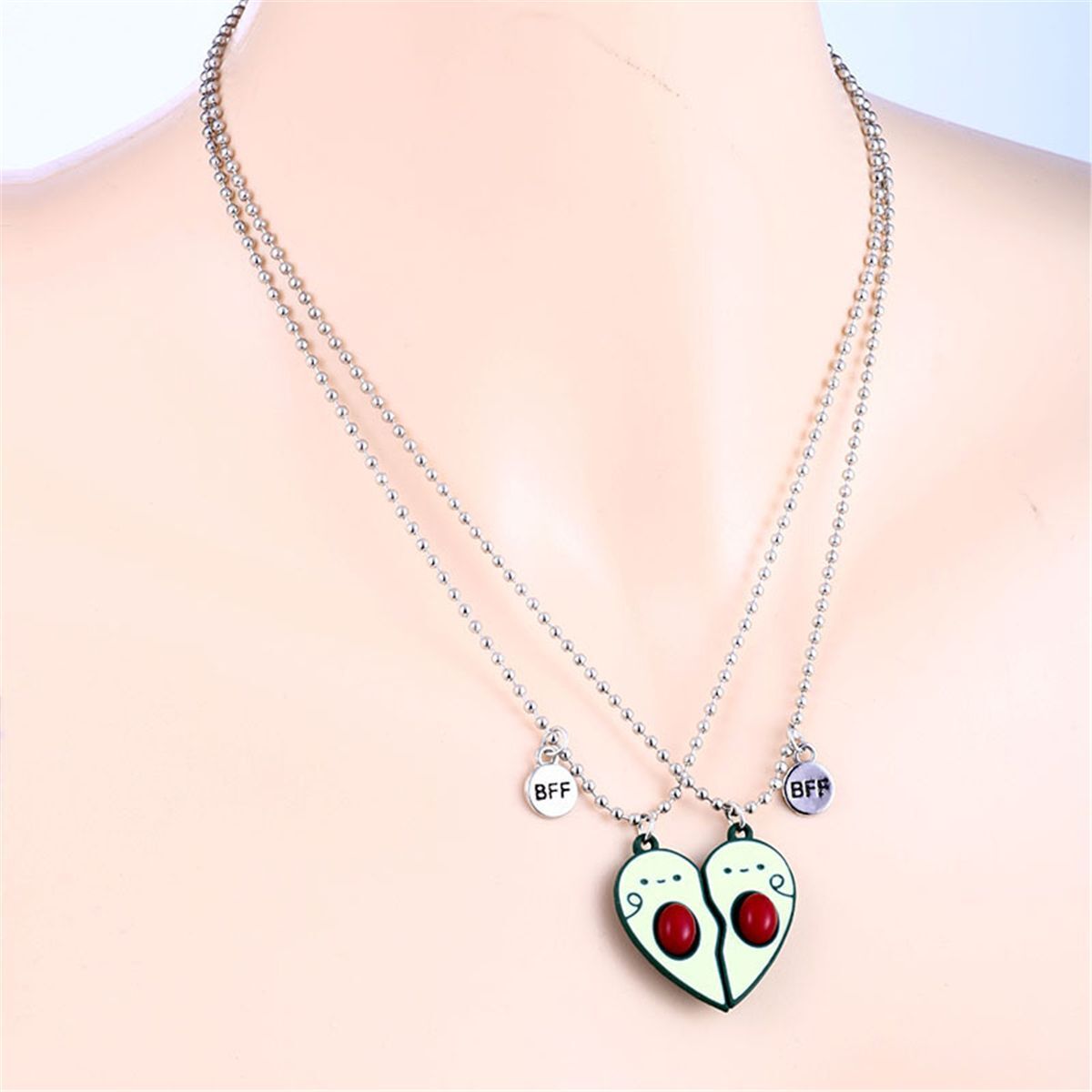 Magnet Friends Simple Necklace Fruit Necklace Couple Necklace Accessories