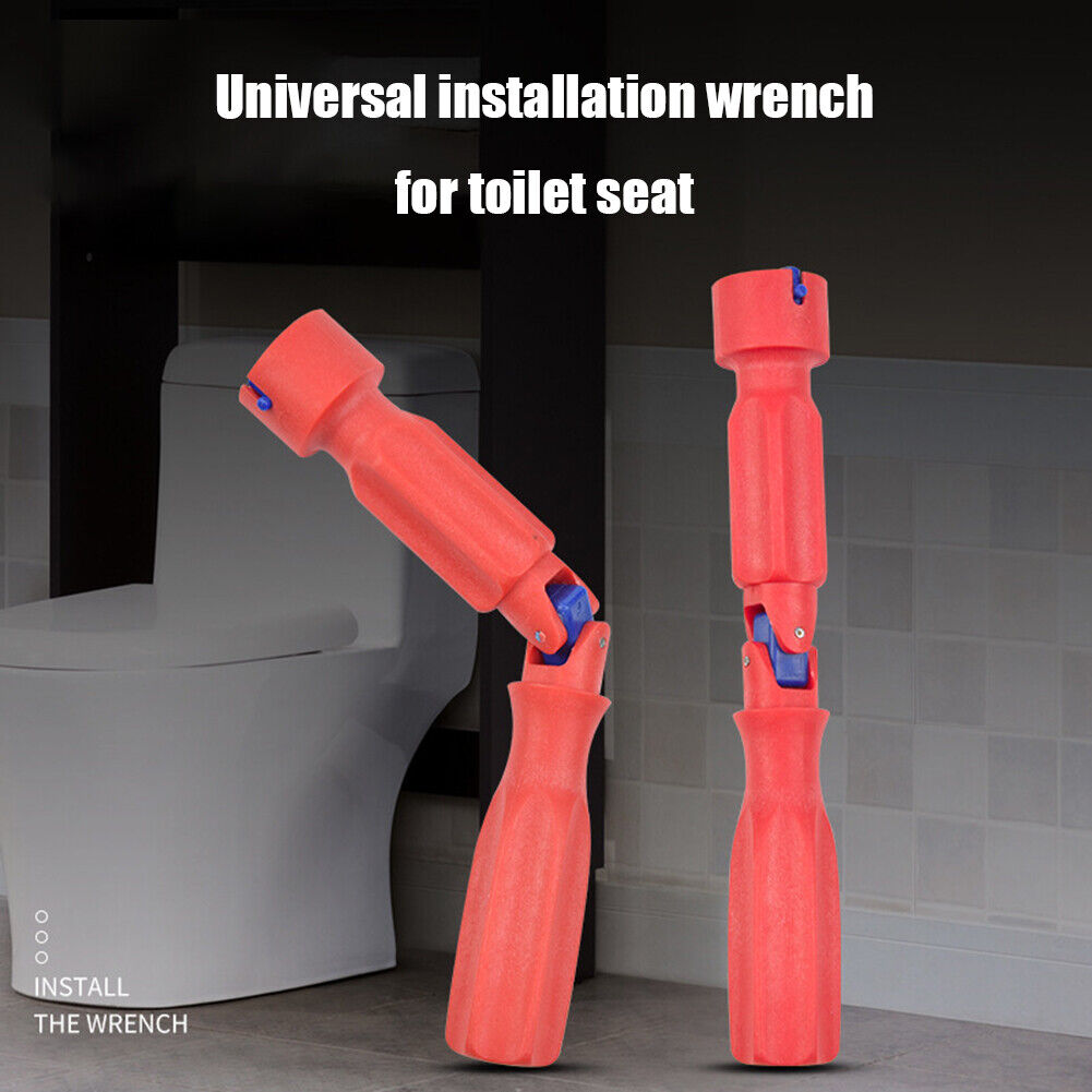 Plastic 10/13/17mm Toilet Seat Installation Wrench Spanner Repairing Tools