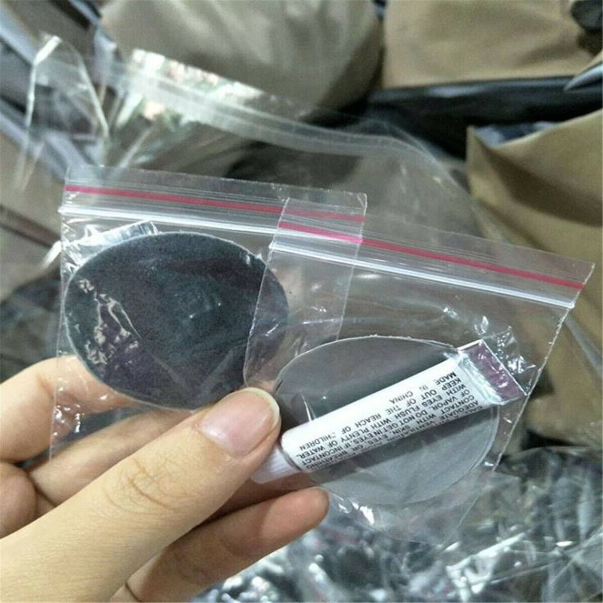 For Air Mattress PVC Inflating Air Bed Boat Sofa Repair Kit Patches Glue 2 Set