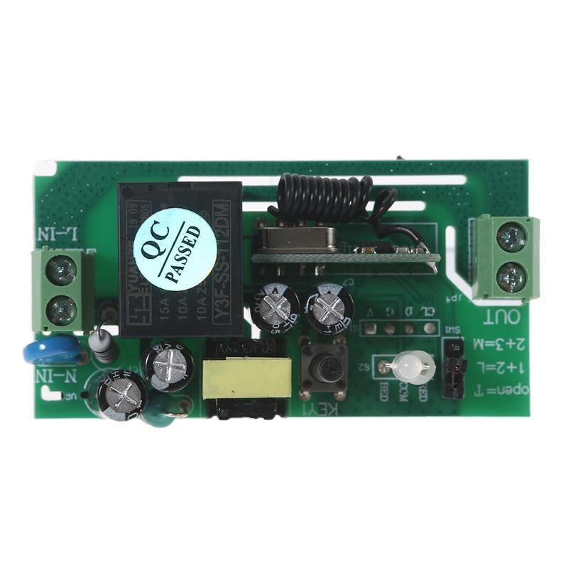 50 meters Receiving Distance Wireless 2 Channels Remote Control Switchs