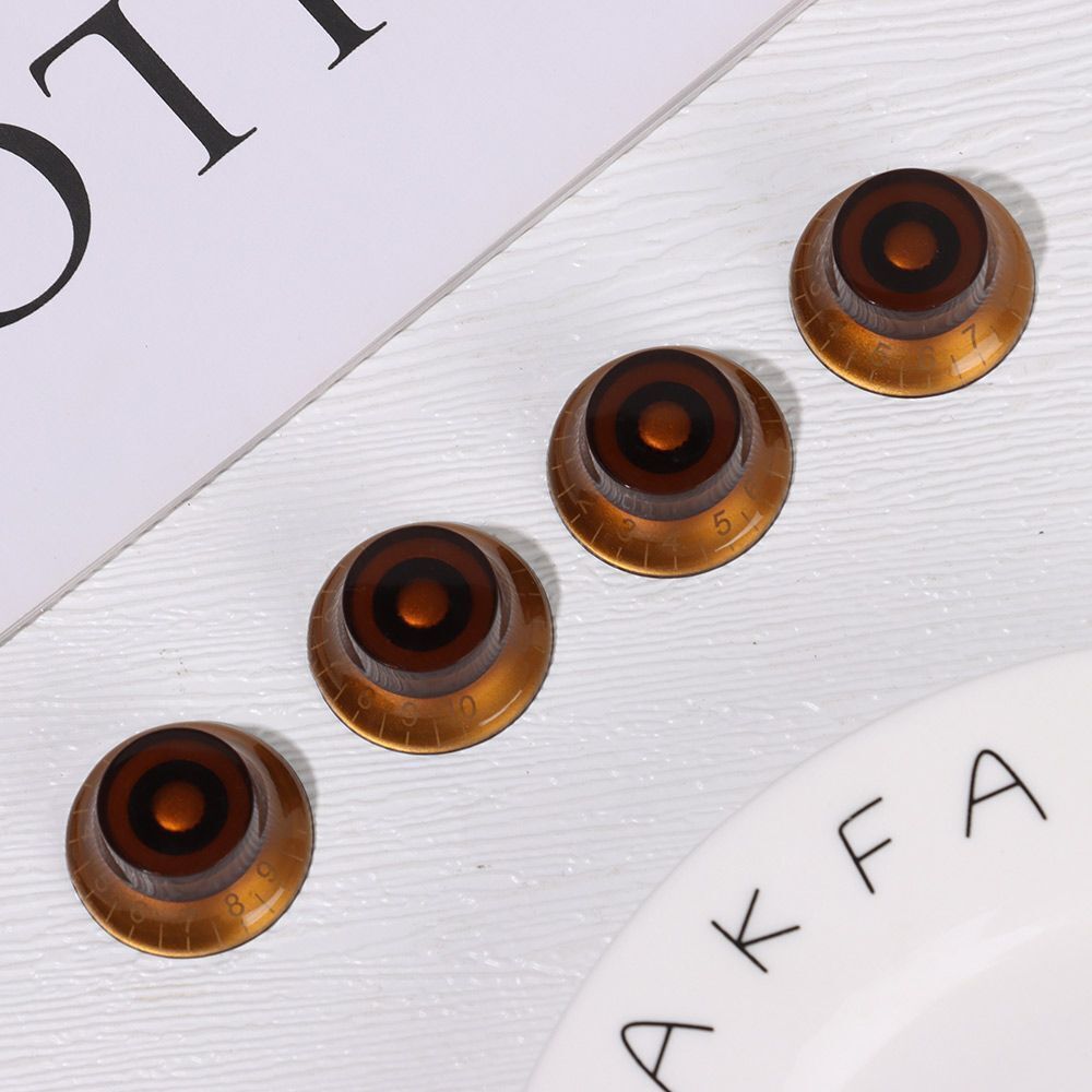 Hat Shape Knob Electric Guitar Speed Control Tone Volume Knobs For Les Paul LP