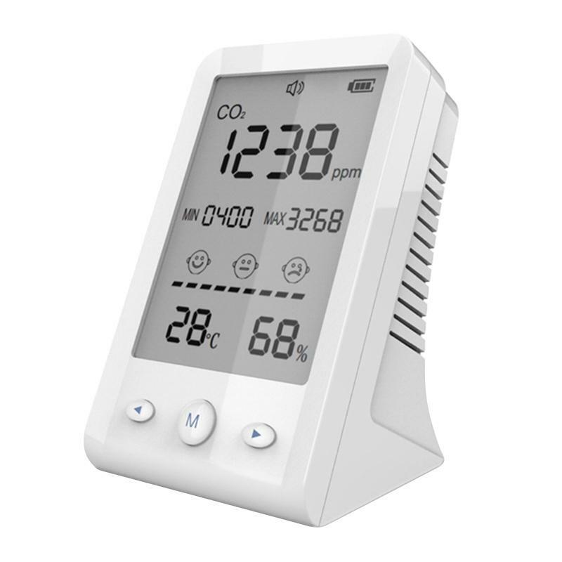 CO2 Carbon Dioxide Air Quality Monitor Temperature Humidity Tester Meter Max/Min
